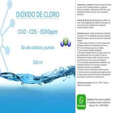 Cargar imagen en el visor de la galería, Dióxido de Cloro 250ml Cristal (C.D.S.) - 1 Frasco de 250 ml
